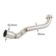 thumbnail image 5 of GFYSHIP For Suzuki Burgman 400 2006 to 2016 Skywave 400 06-16 AN400 AN 400 Escape Slip-on Motorcycle Exhaust Muffler Header Link Pipe, 5 of 8