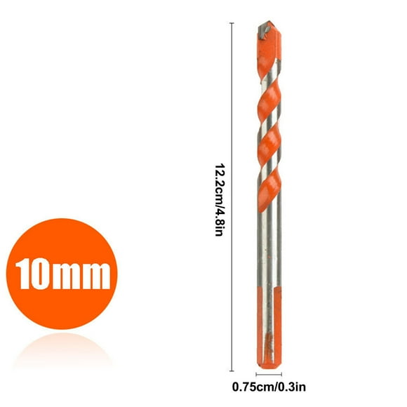 Nrmrq Clearance Items Ultimate Multifunctional Drill Bits Overlord Drill Ceramic Glass Drill Bit Drill Iron Drill Wall Metal Hand Drill with Glass Drill Hole