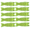Green L, variant on Wofarmy Soft Rubber Artificial Shrimp Back Skin Elastic Bait Material for Fishing Lure Green L