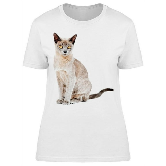 Incredible Burmese Cat T-Shirt Women -Image by Shutterstock, Female XX-Large