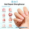 thumbnail image 4 of Gellen 15ml Nail Strengthener, Air Dry Clear Finish Nail Growth Strengthener for Thin Weak and Damaged Nails Repair Solution with Protein Keratin Calcium Nourish Nail Care Treatment, Ocean Scented, 4 of 11