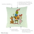 thumbnail image 6 of Infantino the Grinch Soft Pillow, Reversible Holiday Pillow with Cindy-Lou Who & Max for Babies & Toddlers, 6 of 9