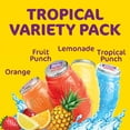 thumbnail image 2 of Little HUG Fruit Barrels, Tropical, Shelf Stable Kids Drinks Variety Pack, 20 Count, 8 fl oz Bottles, 2 of 7