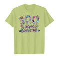 thumbnail image 5 of YUEHUA Kids Little Boys Girls 100 Days of School Shirt Short Sleeve Funny Graphic Letters Print Celebration Top, 5 of 5