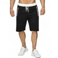 thumbnail image 2 of YouLoveIt Mens Casual Shorts Sweat Shorts Elastic Waist Drawstring Joggers Sweat Short Pants Summer Workout Shorts Summer Shorts with Zipper Pockets, 2 of 2