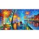 thumbnail image 3 of Cuadros Decorativos 5D DIY diamante pintura neón noche lluviosa completo cuadrado taladro artesanía mosaico imagen Ehuebsd Nuevos Originales, 3 of 9
