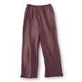 thumbnail image 1 of Pantalones capri para mujer con cintura elástica fácil de combinar, tallas chocolate, talla extra grande, talla chocolate, talla extra grande, 1 of 3