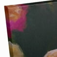 thumbnail image 5 of Creative Products Dark Painted Magenta Flowers 20x30 Canvas Wall Art, 5 of 5
