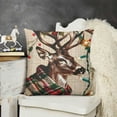 thumbnail image 2 of nygtbtfer Christmas Throw Pillow Cover, Winter Holiday Cushion Case Decoration for Sofa Couch, 2 of 5