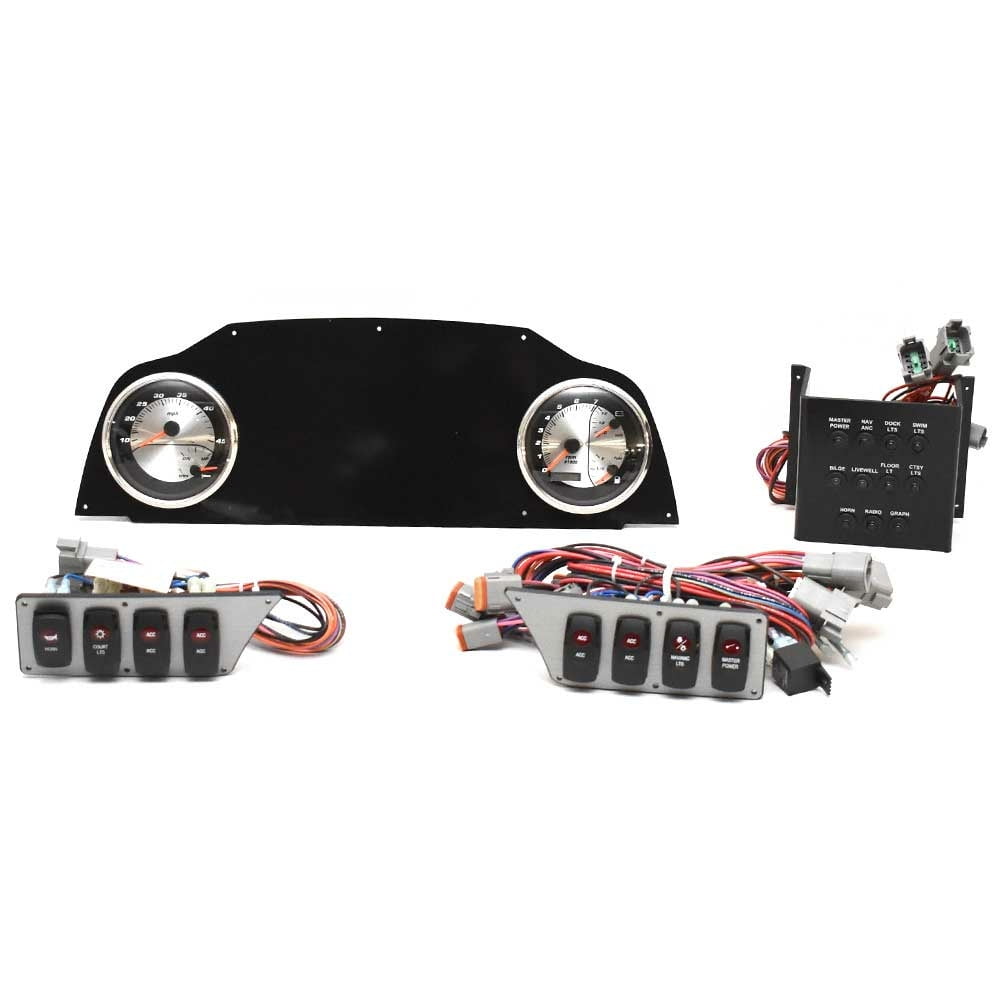 Godfrey Pontoon Boat Dash Panels 461748 Monaco Mercury Yamaha (4PC