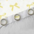 thumbnail image 4 of Manfei Cartoon Bowknot Child Blackout Curtains Set of 2 (52x84 Each), Girly Yellow Bow-tie Window Curtains, Kawaii Princess Bow Style Curtains and Drapes, Curtains and Drapes Decor, 4 of 6