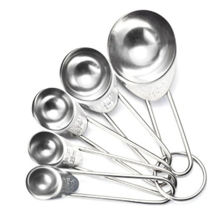 

5Pcs Home Kitchen Measuring Spoons Cooking Cups Teaspoons Utensil Measuring Spoons Measuring Baking Spoons