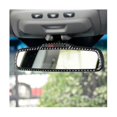 thumbnail image 3 of Car Inner Rearview Mirror Cover Trim Decorative Sticker Carbon Fiber For Xc90 2003-2014 Accessories, 3 of 5