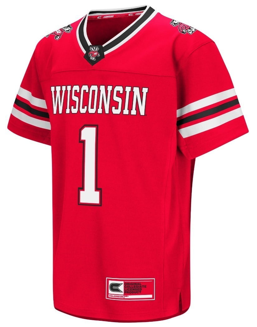 Wisconsin Badgers NCAA "Hail Mary Pass" Youth Football Jersey