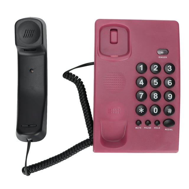 Llane Múltiple, Transmisión Múltiple, Función De Teléfono De Teléfono Cableado Sin Batería Con Doble Teléfono Magnético Para El Hogar Para La Oficina