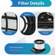thumbnail image 4 of Filtro de reemplazo para aspiradoras verticales inalámbricas de tiburón Afortunado Sencillez, 4 of 4