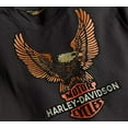 thumbnail image 3 of Harley-Davidson Men's Vintage Eagle Long Sleeve Tee - Slim Fit, 99098-20VH - 2X-Large, 3 of 3