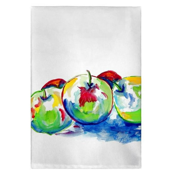 Betsy Drake GT818 Three Apples Guest Towel