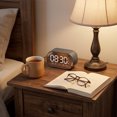thumbnail image 5 of Clearance! Zguuel Portable Bluetooth Speaker with Alarm Clock LED Display, Wireless Multi-Function Speaker with Color-Changing Light, Digital Clock USB Speaker for Bedroom Home Office, 5 of 6