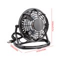 thumbnail image 4 of Ustyle Mini USB Portable Electric Fan Adjustable Tabletop Fan 4 Inch Cooling Fan 4 Inch Low Noise Cooling Fan, 4 of 8