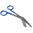 thumbnail image 4 of Blue Handle Pattern Color Lister Bandage Scissors 5.5" (14cm), Stainless Steel, 4 of 6