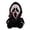 A, variant on Scream Ghost Face Plush-Scream 7 Plush Toy-Scream Ghost Face Plush Doll, Collectible Stuffed Figure for Fans, Soft Plush Toy Perfect Gift for Birthday Party Decor