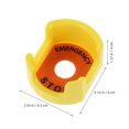 thumbnail image 2 of WEUVEB 4Ud Cubierta Para Interruptor De Con Fácil De Mantener Amarillo, 2 of 6