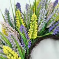 thumbnail image 4 of Spring Wreath 20inches Artificial Wreath with Flower Summer Wreath for Front Door Wall Window Party Festival Wedding, 4 of 4