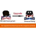 thumbnail image 6 of Hoverboard go kart, hoverboard carts, seat Attachment for 6.5”-10” Hoverboards, go kart conversion kit, Accessory for self Balancing Scooter, Black, 6 of 8