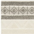 thumbnail image 5 of SAFAVIEH Natura Christabella Geometric Area Rug, Ivory/Grey, 4' x 6', 5 of 7