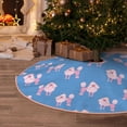 thumbnail image 5 of Sikiie Cute Poodle Dog Nativity Christmas Tree Skirt, Jesus Christian Winter Holiday Tree Mat Decoration(30-48IN)48", 5 of 6