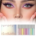 thumbnail image 3 of 12 Pack Liquid Glitter Eye Shadow 24Ml Liquid Glitter Eye Shadow Glitter Eye Makeup Gift Set Fast Drying And Colored Astigmatic Glue Suitable For Crystal Makeup, Makeup Eye Shadow, 3 of 6
