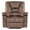 Brown, variant on HSUNNS Lift Recliner Chair, Recliners with Heat Therapy and Massage Function, Ergonomic Lounge Electric Single Sofa with Massage Timer for Living Room Home Theater, Easy to Assemble, Gray