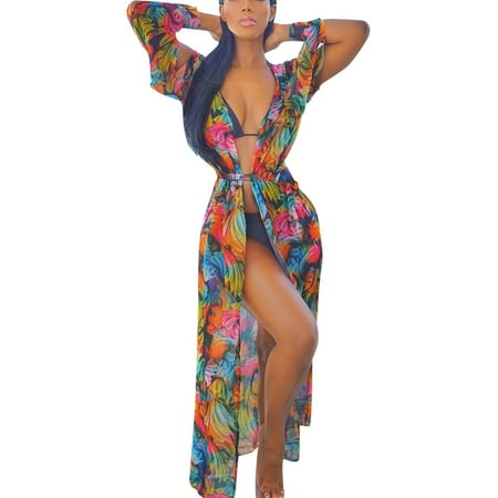 Fully Lined Lace Suit - Mosunx Women Summer Lace Crochet Bikini Cover Up Swimwear Bathing Suit Beach Dress