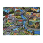 City Streets Game Rug, 36" x 48"