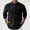 Black-a, variant on Mens Tee Shirts 3/4 Sleeve Crewneck Henley T-Shirt Lightweight Grey Athletic Shirt Tees with Button Gym Shirts Men