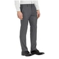 thumbnail image 2 of Kenneth Cole Reaction Men's Slim Fit Shadow Check Dress Pants Black Size 36X29, 2 of 4