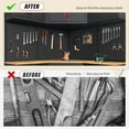 thumbnail image 6 of HPDMC Red Garage Cabinet Storage System 10-Pcs Corner Workshop Set Garage Cabinet and Storage System for Tool Organization, 6 of 7