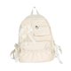 thumbnail image 3 of Mochila escolar de moda con lazo de cinta para adolescentes y niñas, mochila para estudiantes Beige, 3 of 10