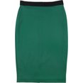 thumbnail image 1 of Alfani Jupe Crayon Scuba pour Femmes, Vert, Moyen, 1 of 2