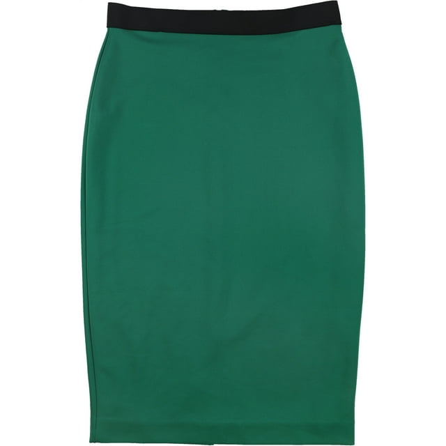 Alfani Jupe Crayon Scuba pour Femmes, Vert, Moyen