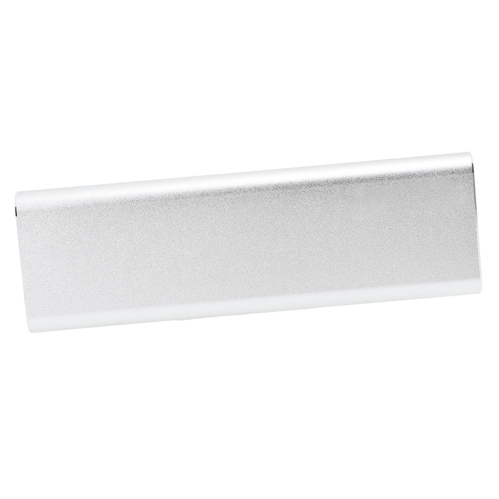 Nvme Enclosure, NGFF Hard Drive Enclosure B Key Ssd Enclosure External Hard Drive Case USB3.1 Type C 10Gbps Metal Solid State Drive Enclosure Not Inclube Hard Disk