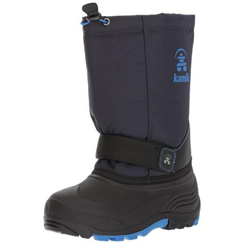 Kamik Unisex Little Kids' The Rocket Winter Boot Navy - NK8125S-NA3