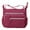 Hot Pink, variant on women shoulder handbag roomy multiple pockets bag ladies crossbody purse fashion tote top handle satchel a