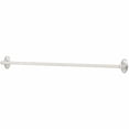 thumbnail image 4 of Classic Traditional 30" Wall Mounted Towel Bar, Polished Nickel, 4 of 7