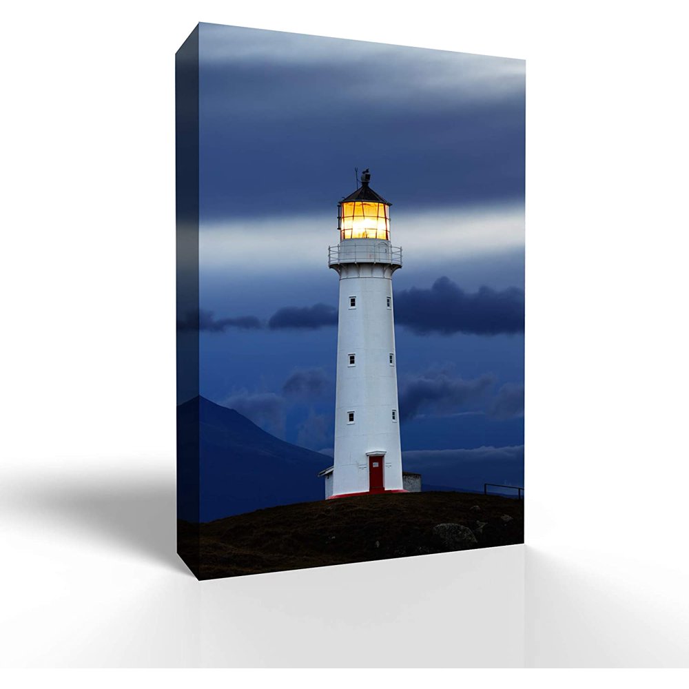 wall26 Canvas Wall Art Lighthouse Pictures Home Wall Decorations for