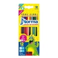 thumbnail image 1 of Lápices de Colores Norma Punta Gruesa con Sacapuntas 12 pzas, 1 of 3