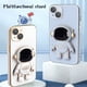 thumbnail image 4 of Para Samsung S23 Plus S23 Ultra A34 A14 A23 A24 A54 5G De Lujo Galvanizado Astronauta Plegable Soporte Del Teléfono De La Cámara Protector Cubierta, 4 of 4