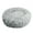 Light gray, variant on Donut Dog Bed - Anti-Anxiety, Self Warming, Cozy Soft Plush, Machine Washable Round Pet Bed, Ideal for Home & Travel, 20"x 8"， Dark Grey
