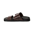 thumbnail image 2 of M by Bruno Magli San Remo Leather Sandal, 12, Brown, 2 of 5